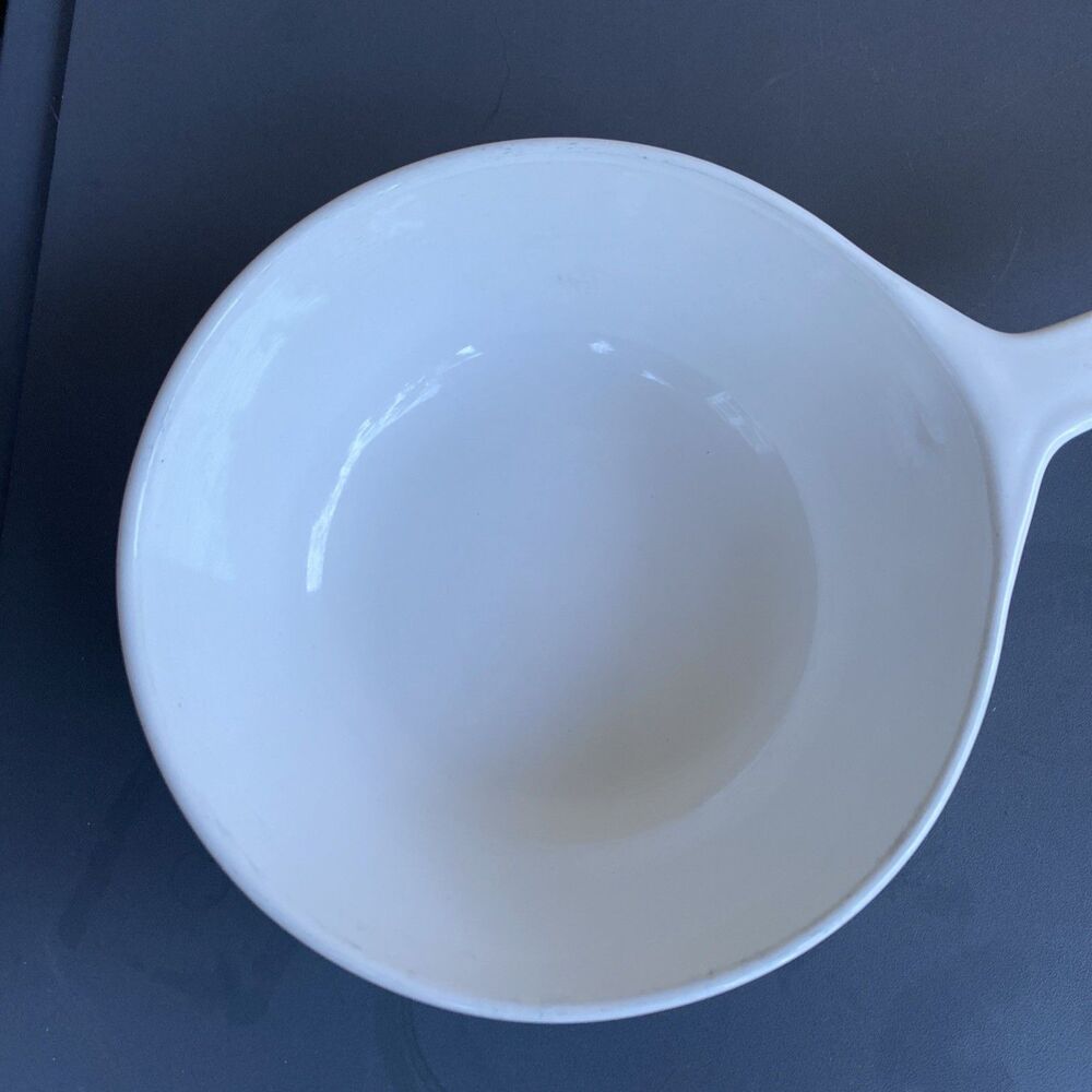 CorningWare P-81-B 1 Pint Casserole Blue Floral Ceramic with Glass Lid - Picture 3 of 7